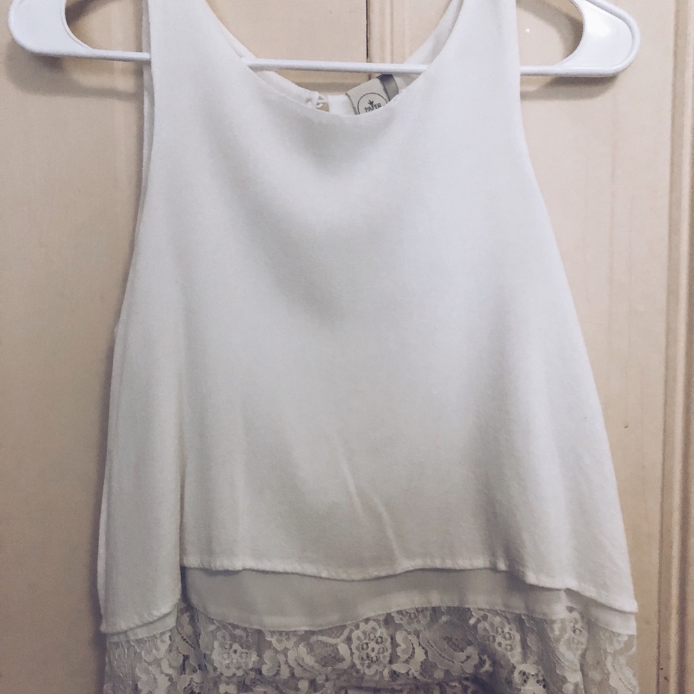 Tank Top With Lace
